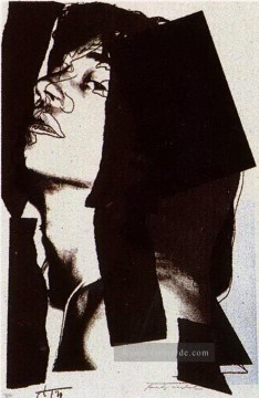 Mick Jagger Andy Warhol Ölgemälde
